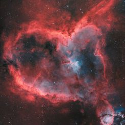  In the Heart of the Heart Nebula 