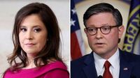Stefanik and Johnson in public spat over 2016 Russia probe provision, complicating NDAA vote | CNN Politics