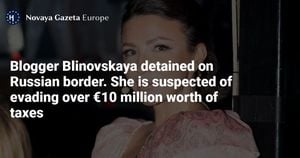 Elena Blinovskaya Sentenced To Five Years For Tax Evasion