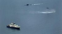 Russian submarine followed spy ship into British waters