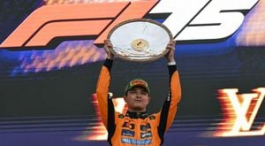 Lando Norris Claims Thrilling Victory At Australian Grand Prix