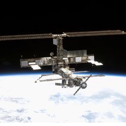 The International Space Station from Orbit