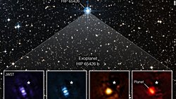 Webb teleskobu, bir dış gezegenin doğrudan ilk görüntüsünü yakaladı.