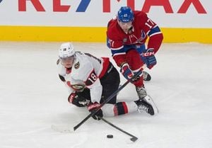 Canadiens Rally To Beat Senators 6-3, Ending Six-Game Streak