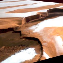 Steep Cliffs on Mars