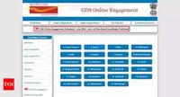 India Post GDS 2025 Result: Merit list now live for 22 states – is your name on the list? - The Times of India