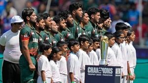 Bangladesh Struggles Against New Zealand In Champions Trophy Clash