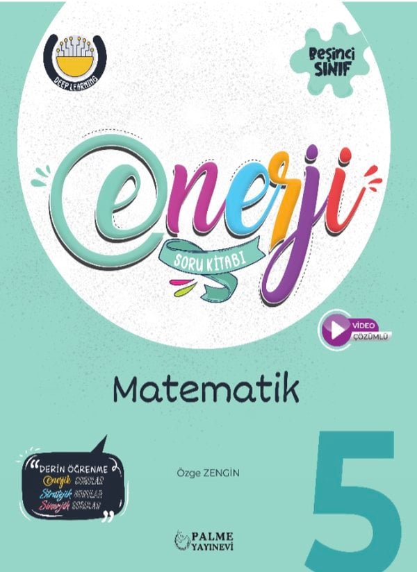 PALME 5.SINIF ENERJİ MATEMATİK SORU KİTABI