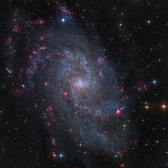  M33: The Triangulum Galaxy 