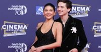 Kylie Jenner and ﻿Timothée Chalamet finally make their red carpet debut