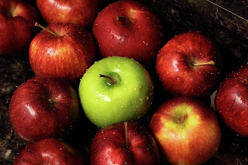 Kırmızı elmalar neden daha çok tüketiliyor?