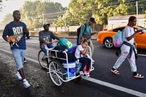 Migrants March Toward Mexico City Seeking Legal Status