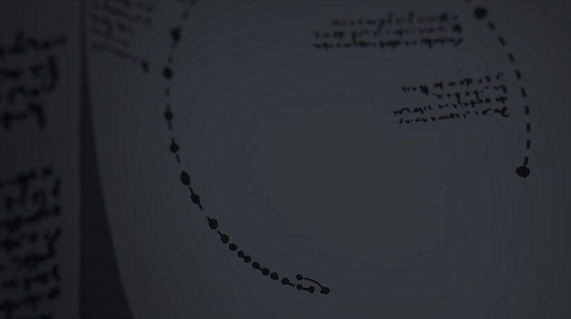 Mars'ın geriye dönüşü hakkındaki çizim