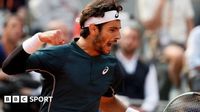 French Open 2025: Lorenzo Musetti overcomes Frances Tiafoe to reach semi-finals