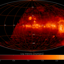The Southern Sky in Warm Hydrogen
