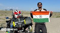 Man on 'dream' round-the-world trip has bike stolen while travelling in the UK