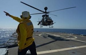 Venezuela And US Warships Face Off Amid Escalating Tensions