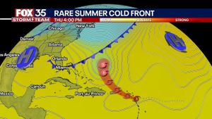 Cold Front 35 Brings Extremes To Mexico's Weather