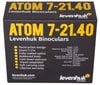 Levenhuk Atom 7–21x40 Binoküler Dürbün