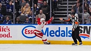 Larkin Lifts Red Wings Over Maple Leafs In Overtime Thriller