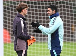 Arsenal's Mikel Arteta Hints At Bright Future For Max Dowman