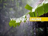 La Guadeloupe reste en vigilance jaune pour fortes pluies et orages
