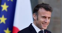 Emmanuel Macron au cœur de la «police du ciel», sur une base aérienne en Haute-Saône
