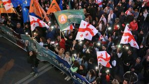 Georgia's Parliament Opens Amid Protests And Boycott