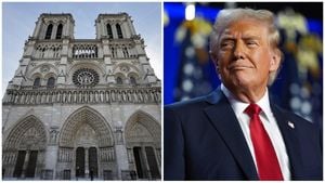 Trump Visits Paris To Celebrate Notre Dame's Reopening