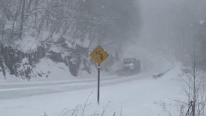 Mid-Atlantic Winter Storm Harlow Hits Hard