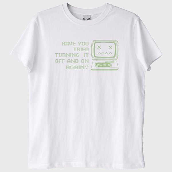 "Turn It Off and On Programmer" T-Shirt
