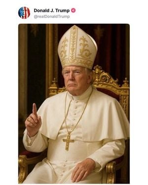 Trump's KI-Portrayal As Pope Sparks Outrage Among Catholics
