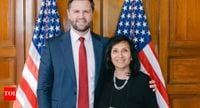'Battling for India in Washington DC': Indian-origin venture capitalist claims she's behind Trump's change of heart on H-1B - The Times of India