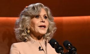 Jane Fonda Calls For Unity And Empathy At 2025 SAG Awards