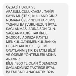 Yasaklı başvurunun iptali için para ödememi söyleyen bu mesaj gerçek mi, yoksa bir dolandırıcılık yöntemi mi?