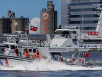 Taiwan detects dozens of Chinese aircraft near island after UK ship patrol