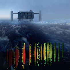  Distant Neutrinos Detected Below Antarctic Ice 