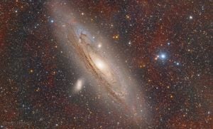 AstroSat Discovers Eruptive Events Within Andromeda Galaxy