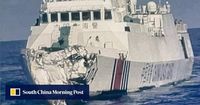 Collision between Chinese ships expected to escalate tension in South China Sea