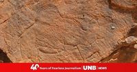 Scientists discover ancient life-size animal rock art in Saudi Arabia