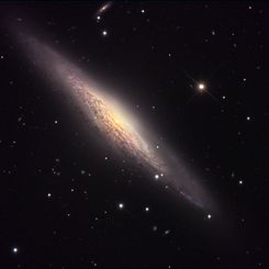 NGC 2683: Spiral Edge-On