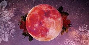 Strawberry Full Moon Lights Southern Skies June 2025