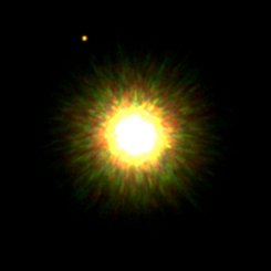 Companion of a Young, Sun-like Star