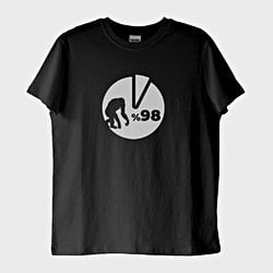 %98: İçimizdeki Maymun T-shirt (Baskı, %100 Pamuk)