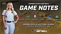 Alvy Early Classic Awaits for Hornet Softball - Emporia State University Athletics