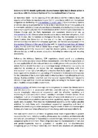 COP30 must advance human rights-based climate action in accordance with International Court of Justice Advisory Opinion: UN experts - World