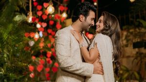 Aadar Jain And Alekha Advani Celebrate Engagement