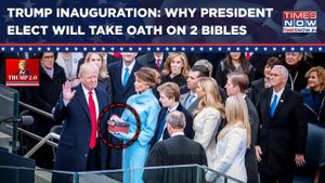 Trump Omits Hand Placement On Bible During Oath