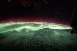 Çok Miktarda Aurora Gökyüzünde