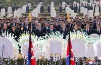 N. Korea holds state funeral for late ex-ceremonial head of state Kim Yong-nam